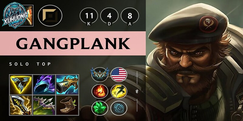 Gangplank build từ các boys one champ trên thế giới