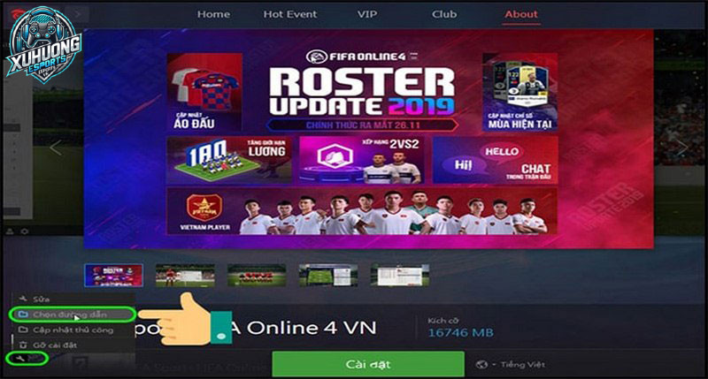 Bước 6 - Hướng dẫn cách tải Fc Online trên máy tính