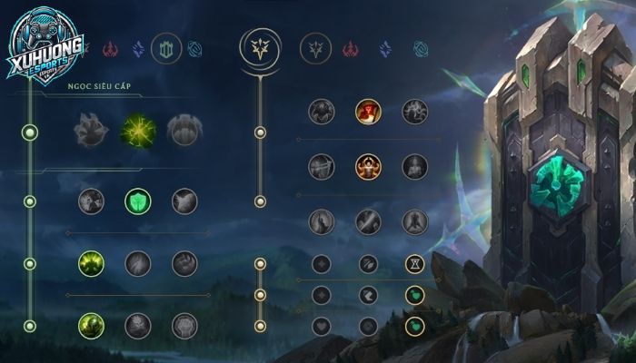 bảng ngọc maokai