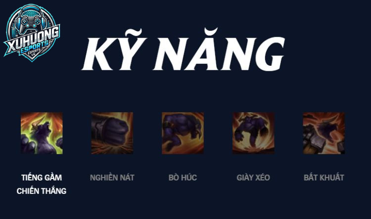 kỹ năng alistar