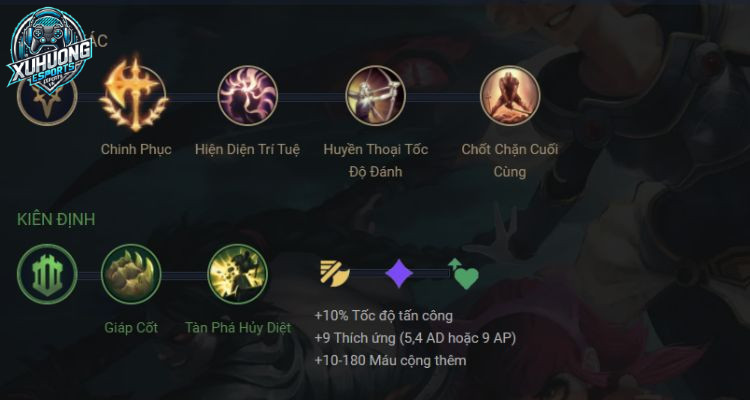 bảng ngọc irelia