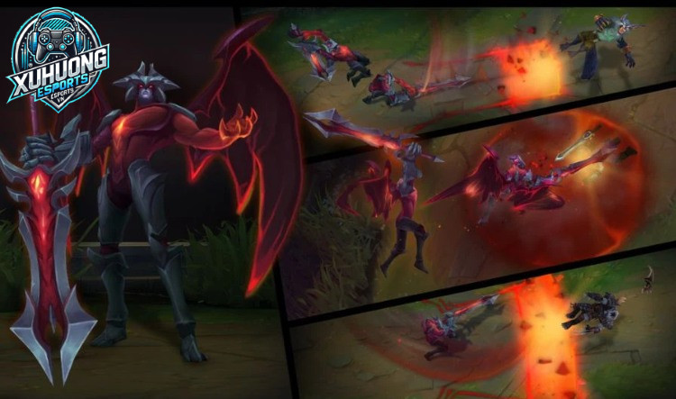 Các combo Aatrox LMHT siêu bá đạo