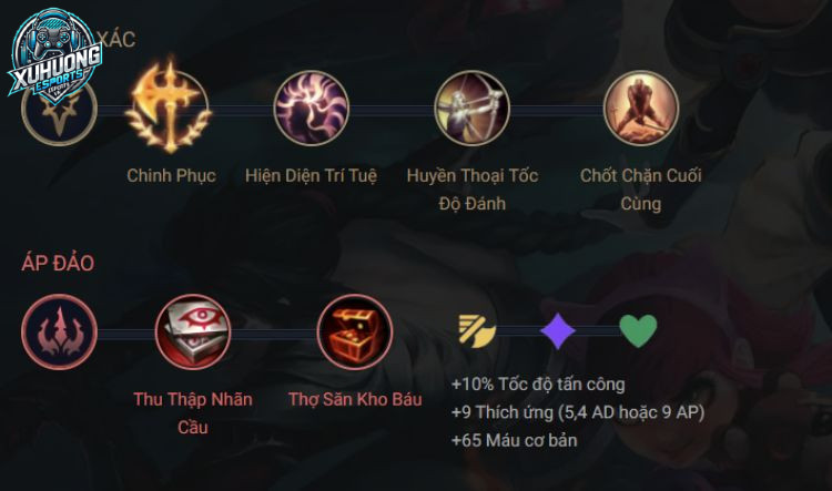 cách lên bảng ngọc cho draven