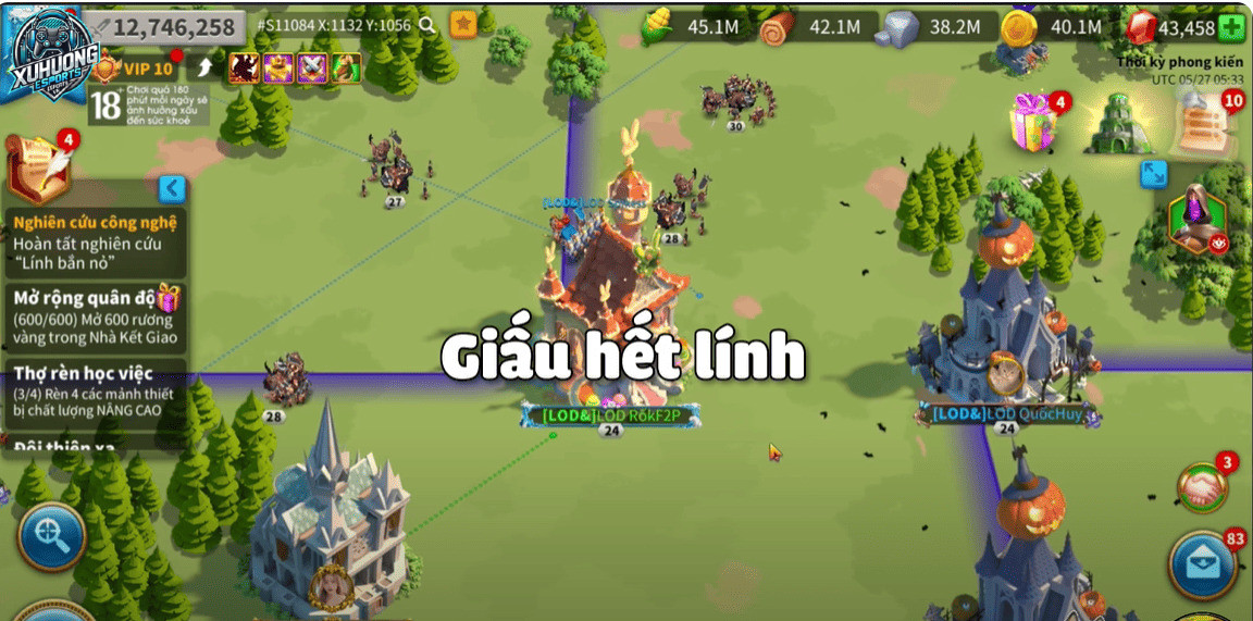 Tẩu tán lính ra ngoài thành phố
