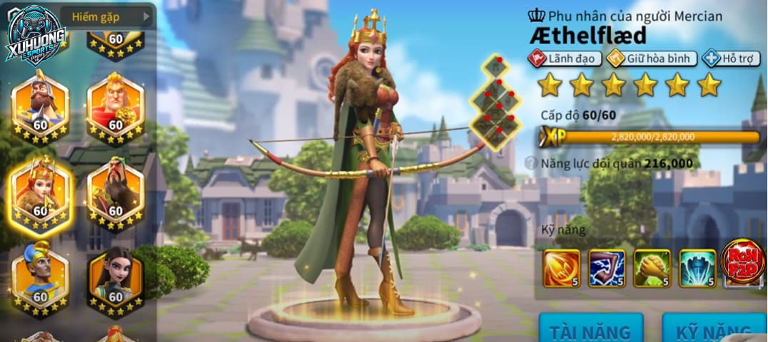 Tướng Aethelflaed trong Rise of Kingdoms