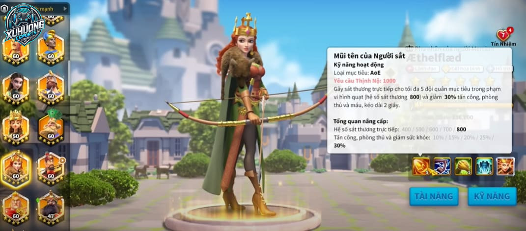 Vị tướng danh dự trong Rise of Kingdoms