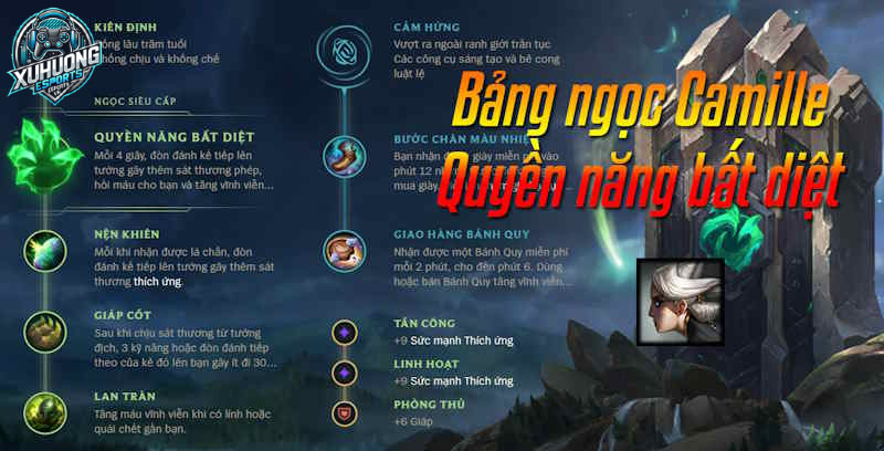 bảng ngọc camille