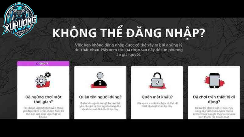 Cách lấy lại tài khoản khi quên mật khẩu 