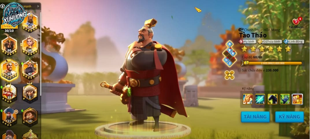 Tướng Tào Tháo trong Rise of Kingdoms