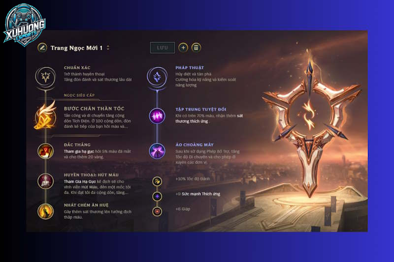 bảng ngọc caitlyn