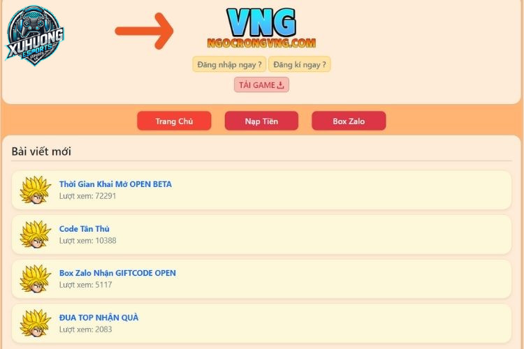 Truy cập đường link để tải game về máy