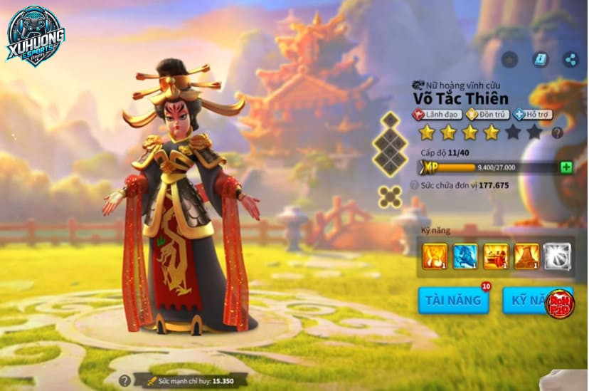 Tướng Võ Tắc Thiên trong Rise of Kingdoms