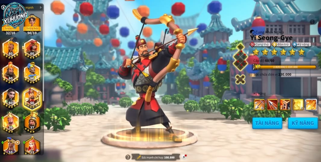 Tướng Yi Seong-Gye trong Rise of Kingdoms